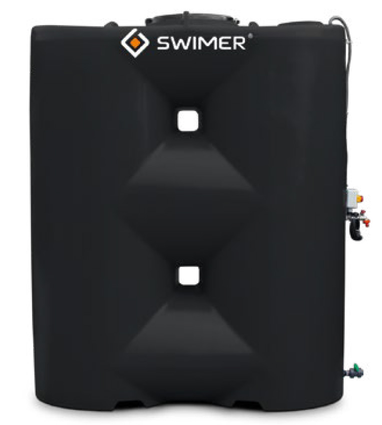 Zbiornik naziemny na wodę deszczową 3000l Basic SWIMER Slim-Line